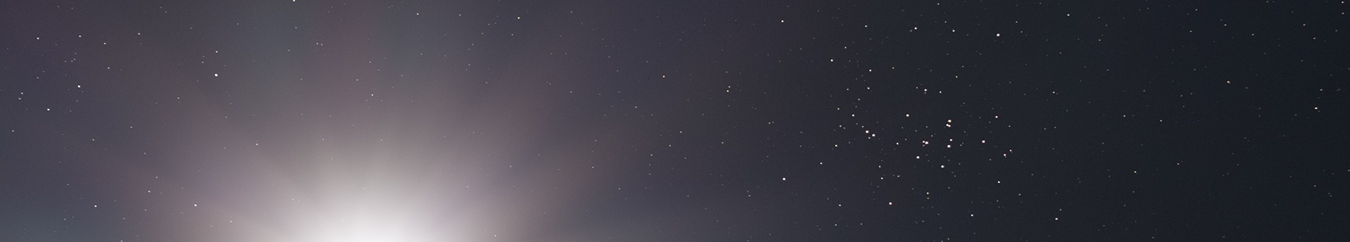 A Hold találkozása a Rák csillagkép halmazával 