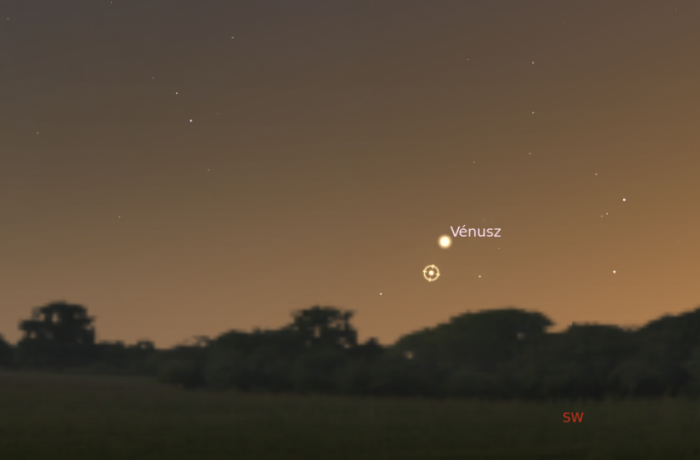 Vénusz – Antares háborúellenes szerelmi találkozó, és a Bak bolygókövei: az október 16-ai égiparádé