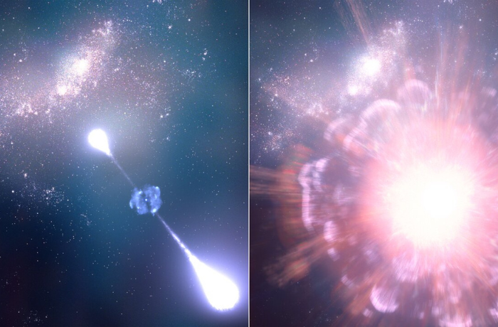 A James Webb-űrtávcső felvételei megmutatták minden idők legtávolabbi gammakitörésének szülőgalaxisát