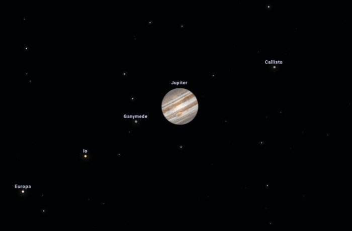 Fényesen ragyogó óriásbolygó a fejünk felett – szembenállásban a Jupiter!