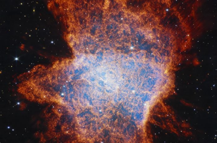 Különleges alakú planetáris ködöt vizsgált a James Webb-űrtávcső